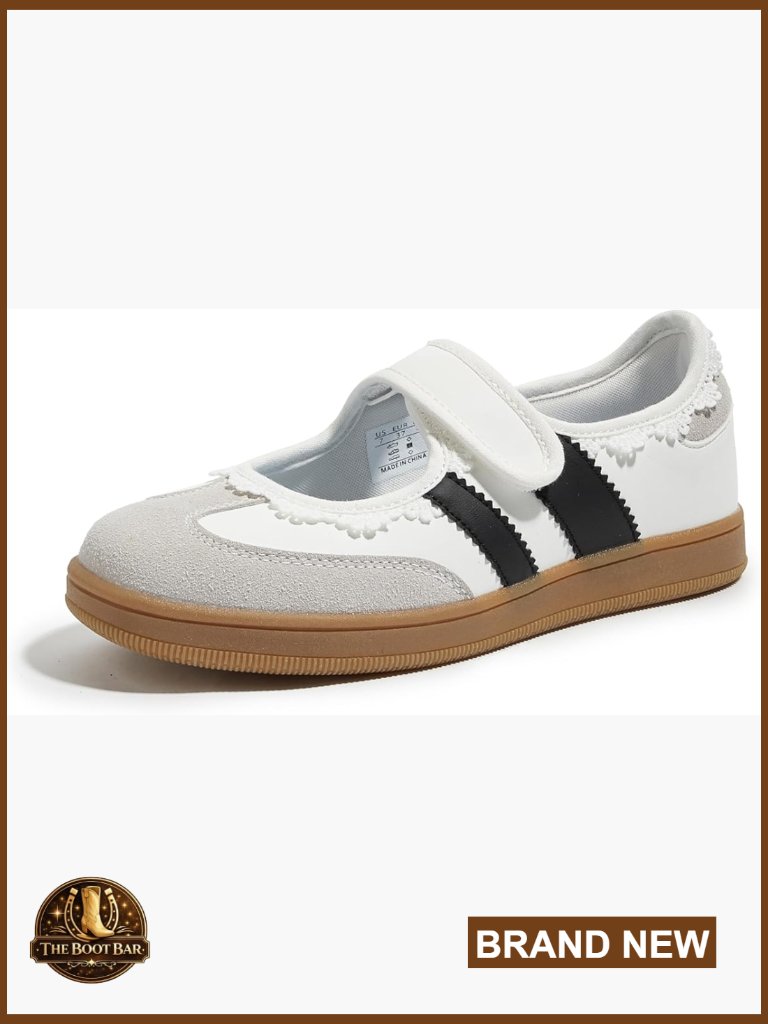 Classic Retro Slip On Sneakers - Cushioned Comfort Flat Loafers
